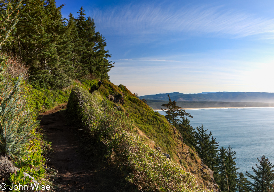 Cape Lookout trail in Oregon