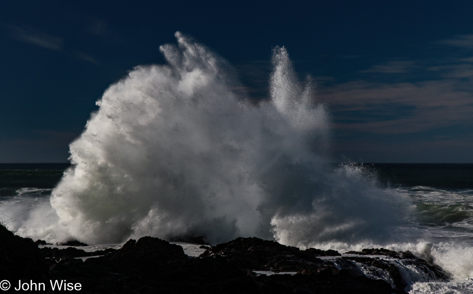 Devils Churn Cape Perpetua Scenic Area on the coast of Oregon