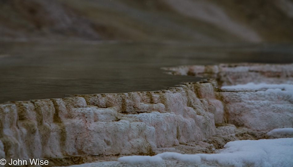 Winter in Yellowstone National Park, Wyoming