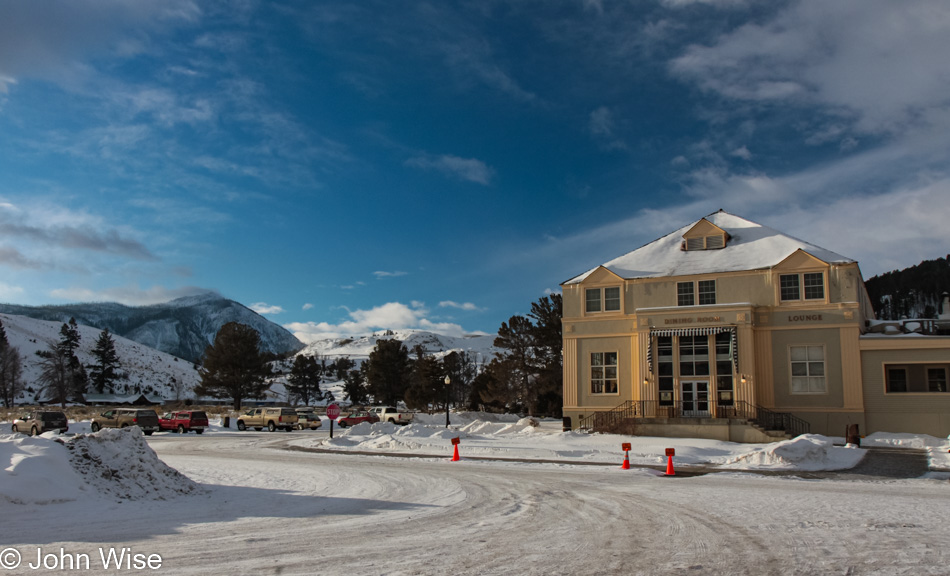 Winter in Yellowstone National Park, Wyoming