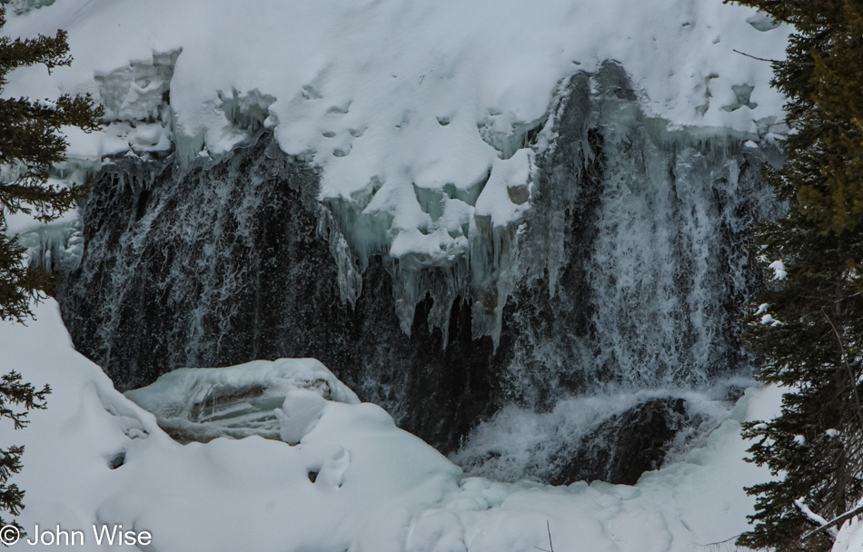 Winter in Yellowstone National Park, Wyoming