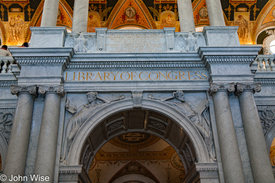 The Library of Congress in Washington D.C.