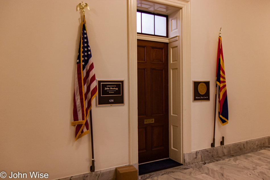 Inside the U.S. Capitol building in Washington D.C.