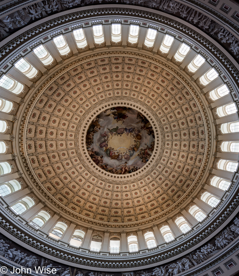 Inside the U.S. Capitol building in Washington D.C.