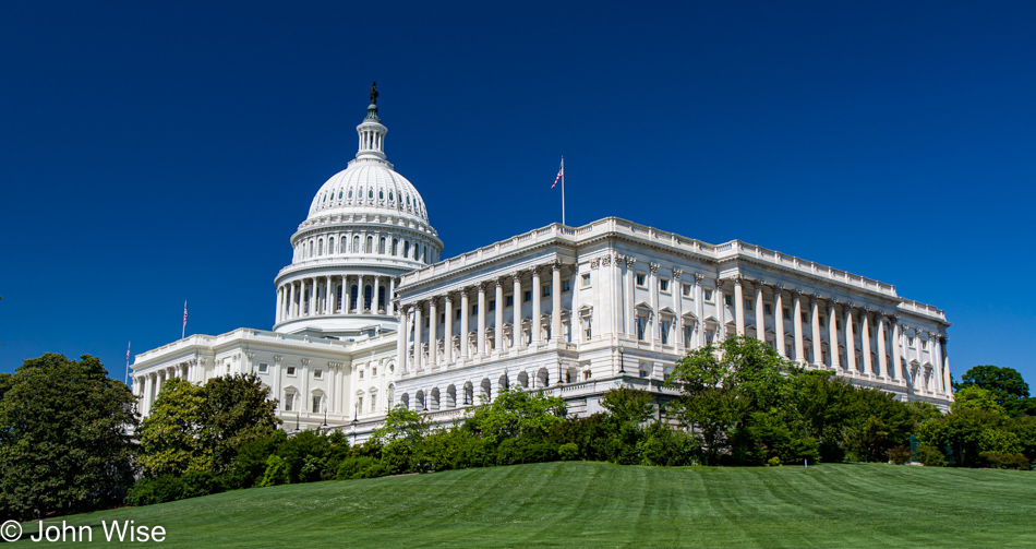 The U.S. Capitol building in Washington D.C.