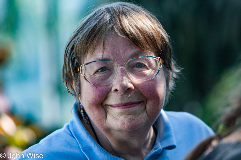 Jutta Engelhardt at the U.S. Botanic Garden in Washington D.C.