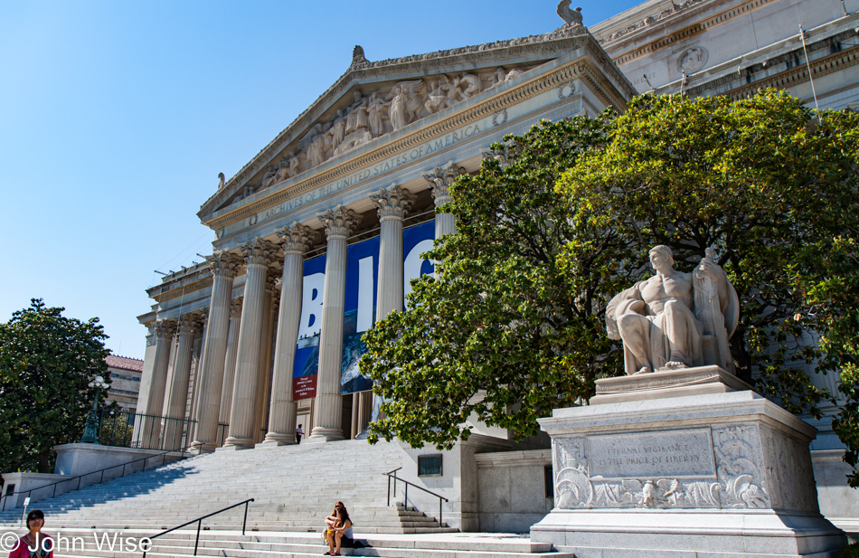 The National Archives in Washington D.C.