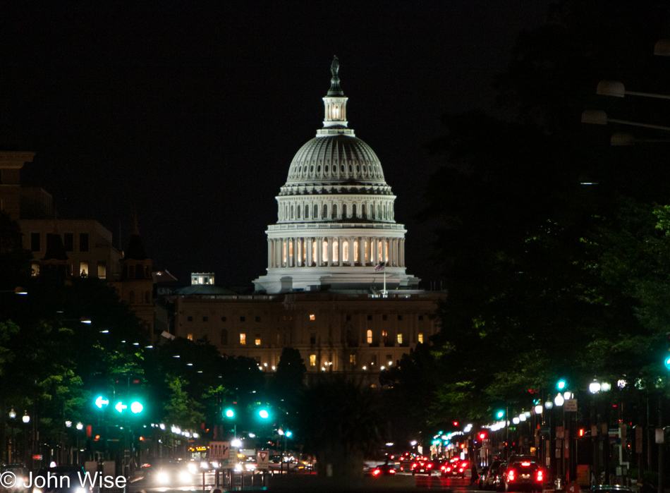 The U.S. Capitol building in Washington D.C.