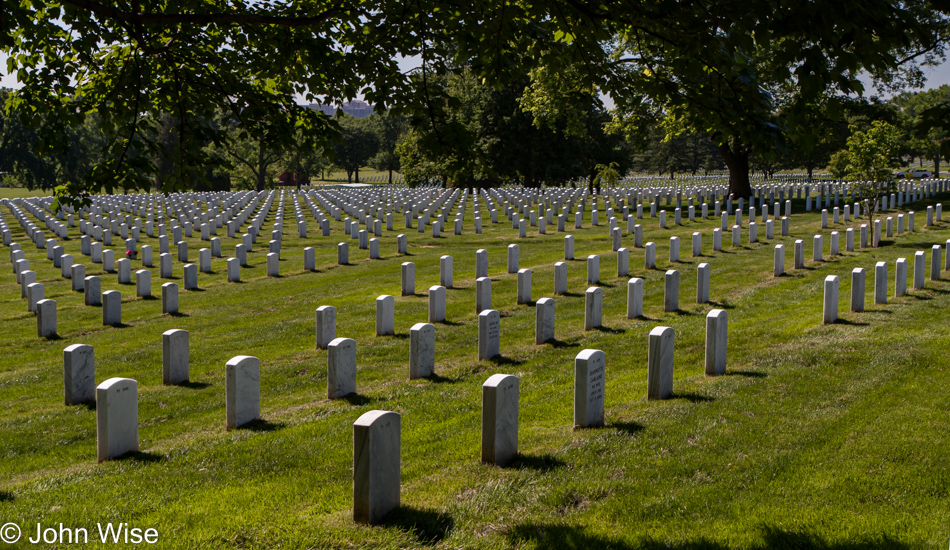 Arlington National Cemetery in Washington D.C.