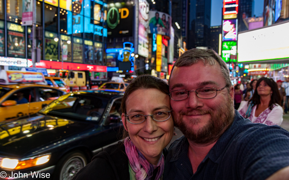 Caroline Wise and John Wise in New York City
