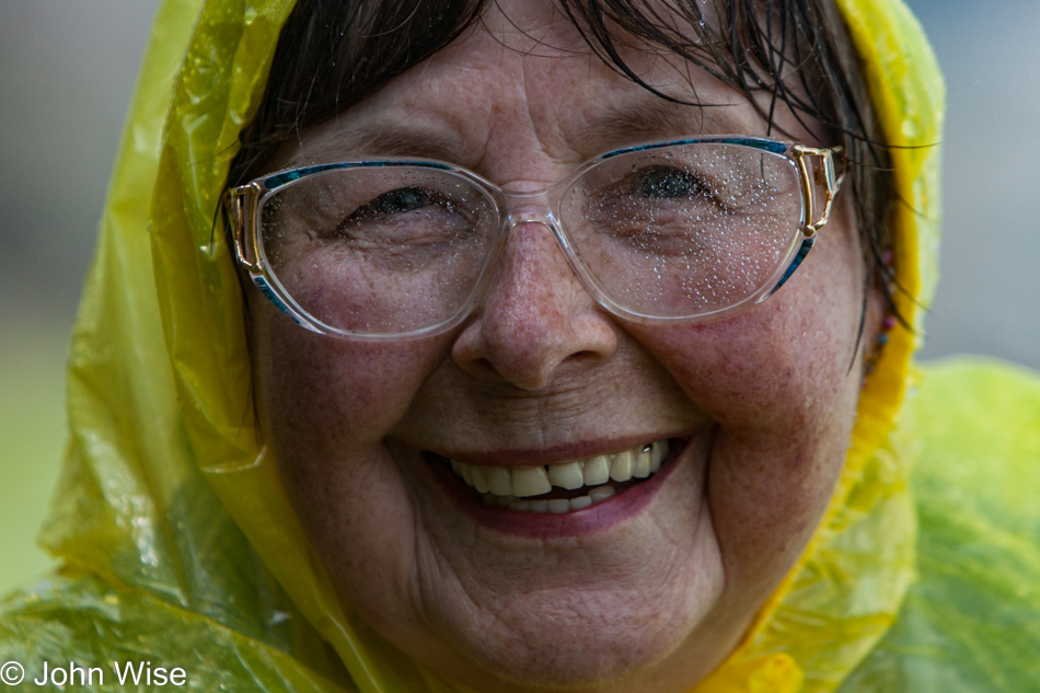 Jutta Engelhardt at Niagara Falls