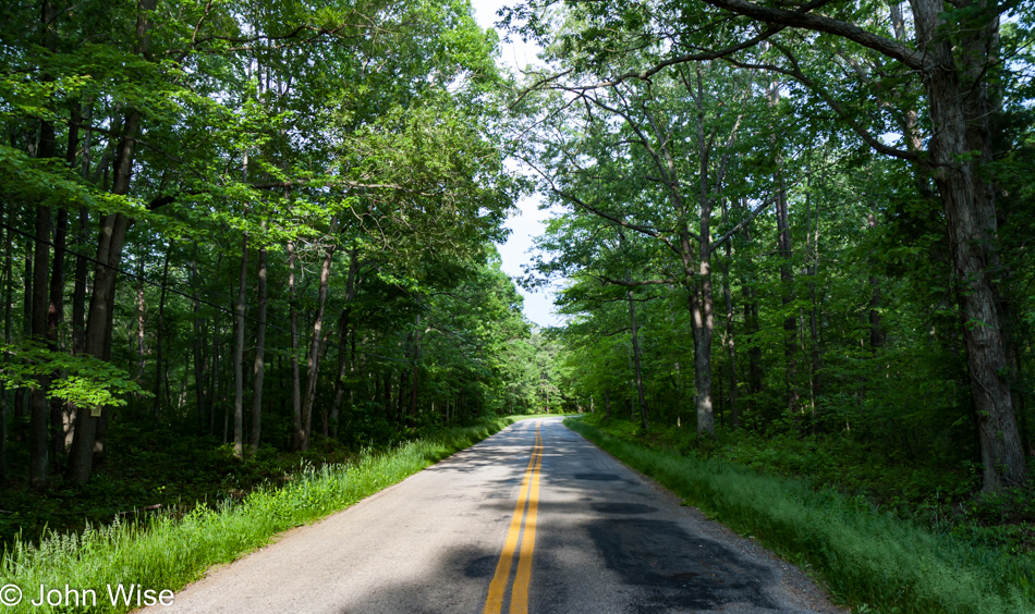 On the road to Royal Oak, Maryland