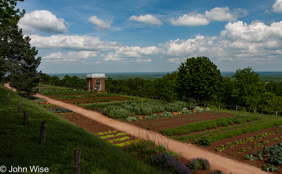 Monticello in Charlottesville, Virginia 