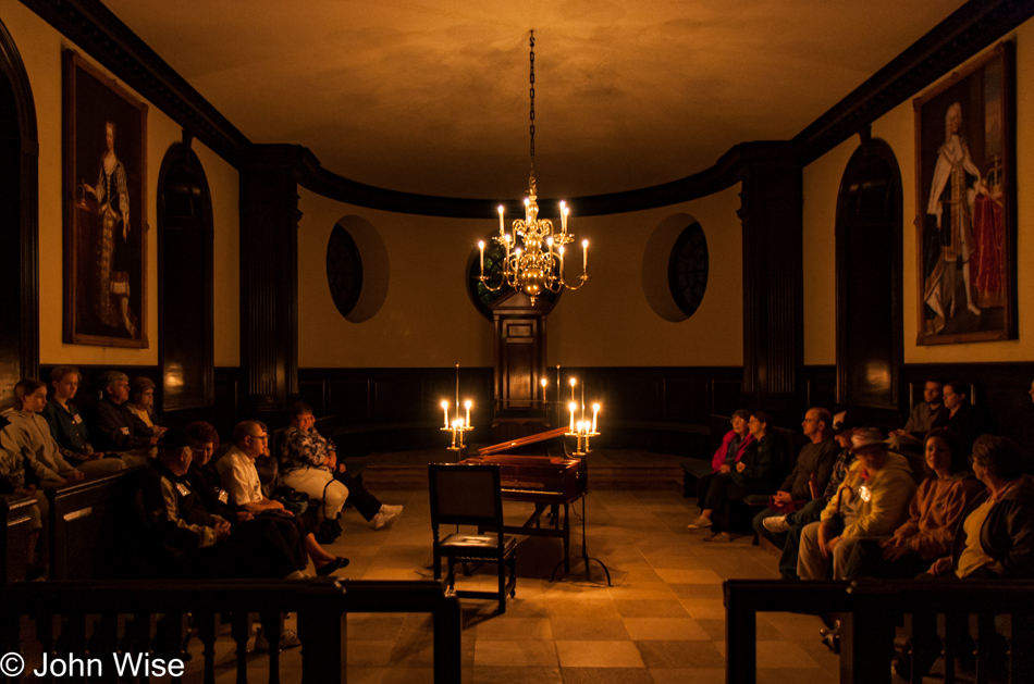 The Capitol building in Colonial Williamsburg, Virginia