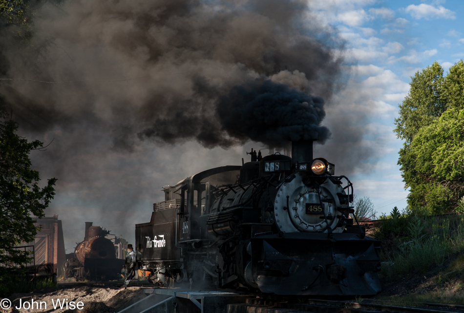 Cumbres & Toltec Steam Train running from Antonito, Colorado to Chama, New Mexico