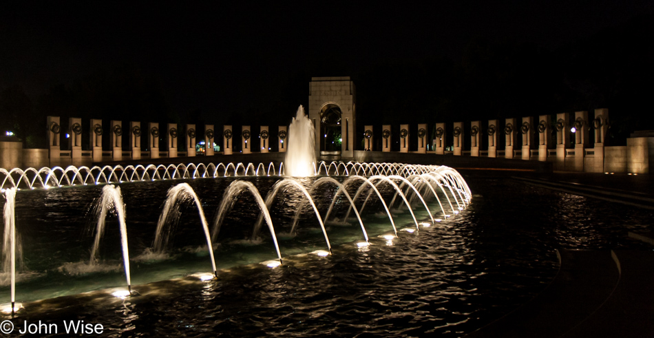 World War II Monument in Washington D.C.