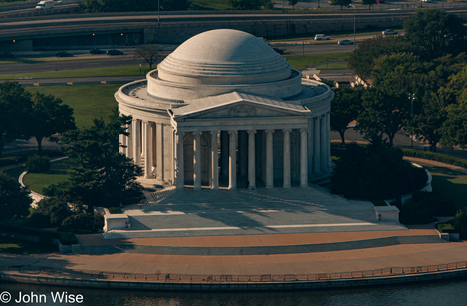 View from the Washington Monument in Washington D.C.