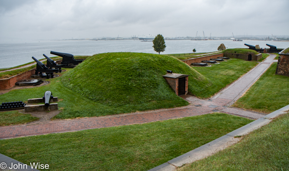 Fort McHenry National Monument in Baltimore, Maryland