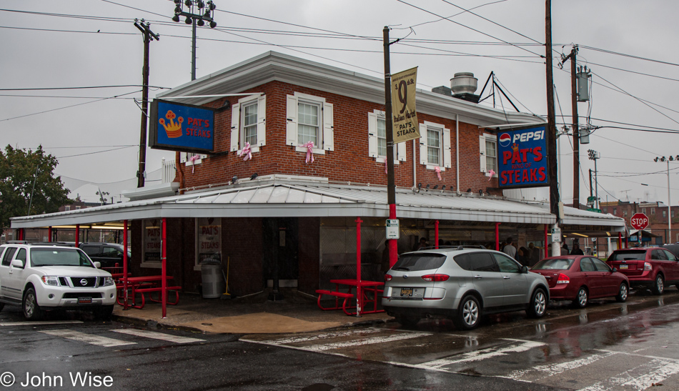 Pat's King of Steaks in Philadelphia, Pennsylvania