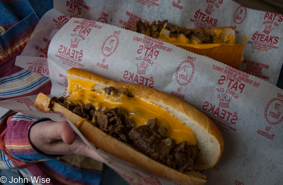 Pat's King of Steaks in Philadelphia, Pennsylvania