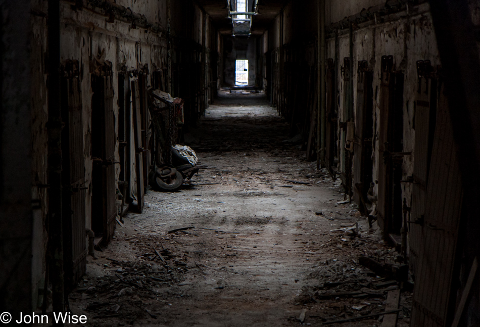 Eastern State Penitentiary in Philadelphia, Pennsylvania