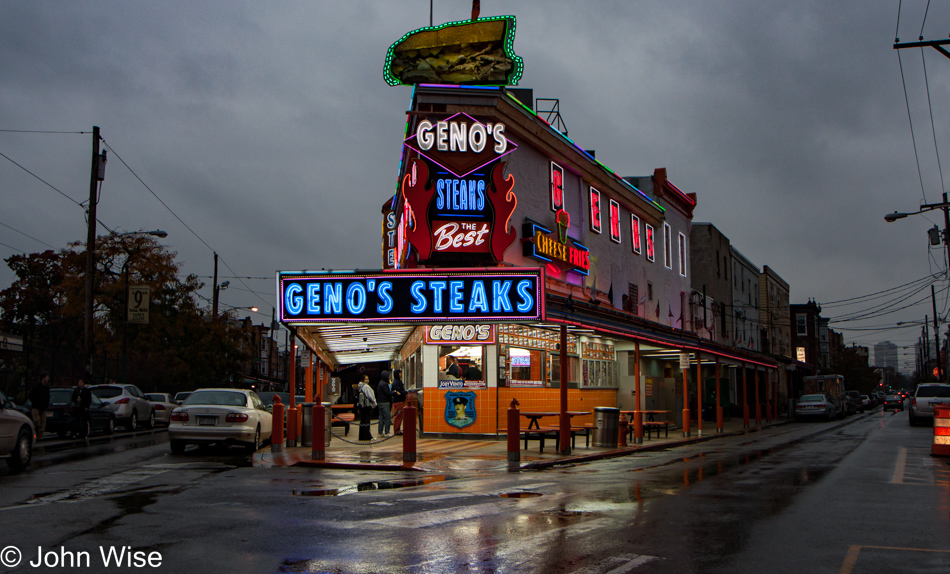 Geno's Steaks in Philadelphia, Pennsylvania