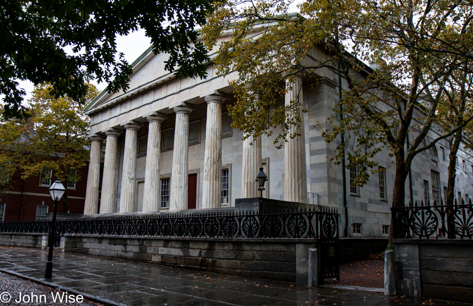 The Second Bank of the United States in Philadelphia, Pennsylvania