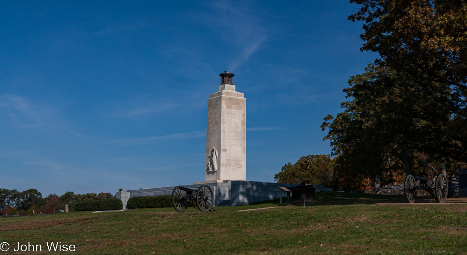 Gettysburg National Military Park in Pennsylvania