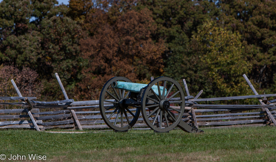 Gettysburg National Military Park in Pennsylvania