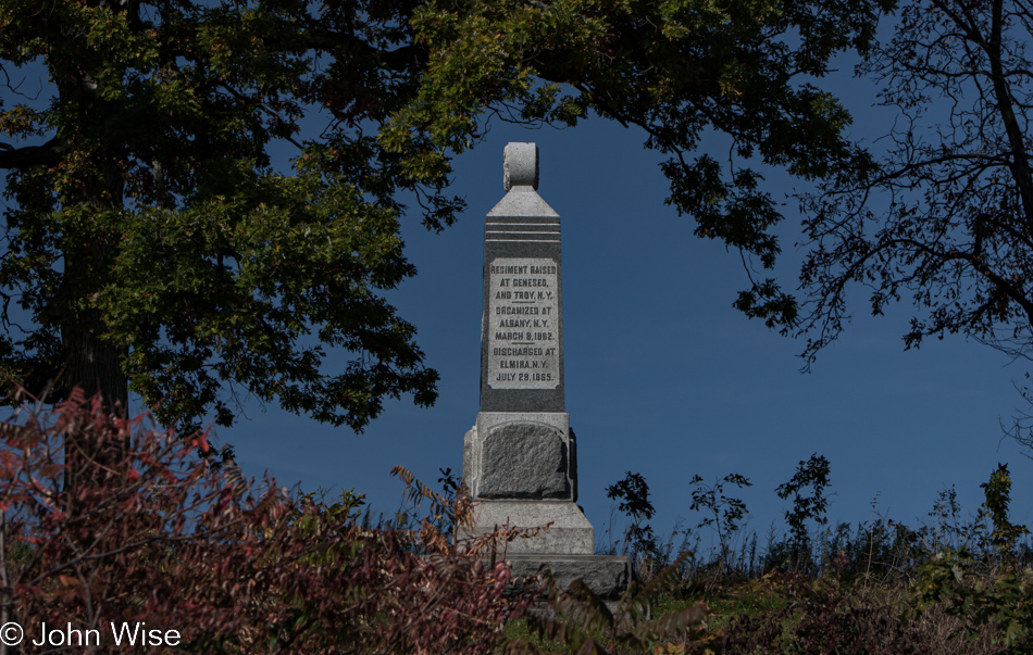 Gettysburg National Military Park in Pennsylvania