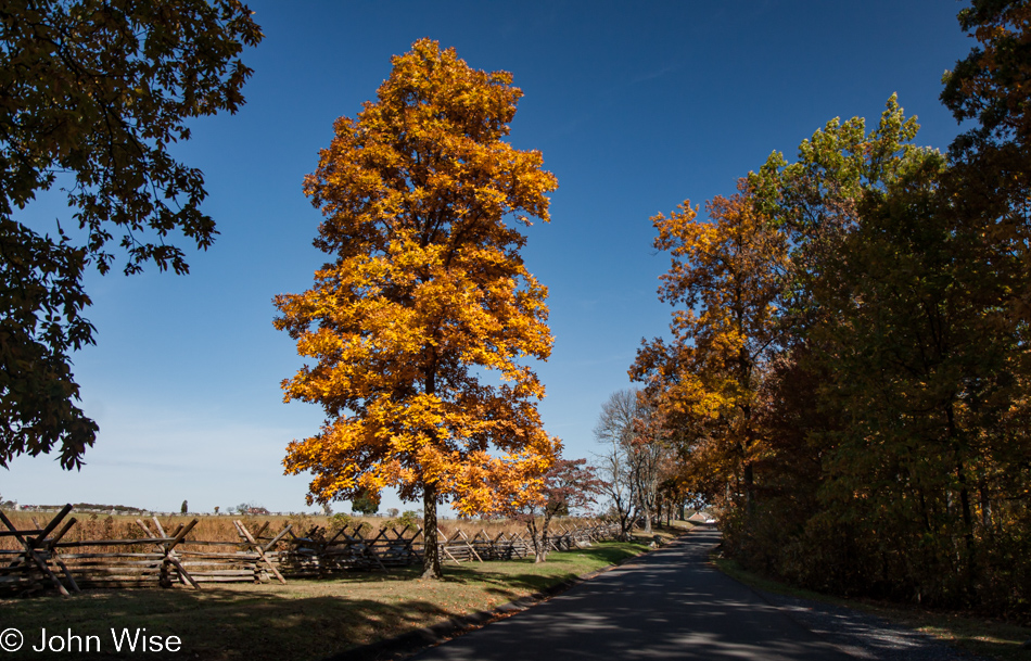 Gettysburg National Military Park in Pennsylvania