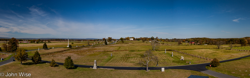 Gettysburg National Military Park in Pennsylvania