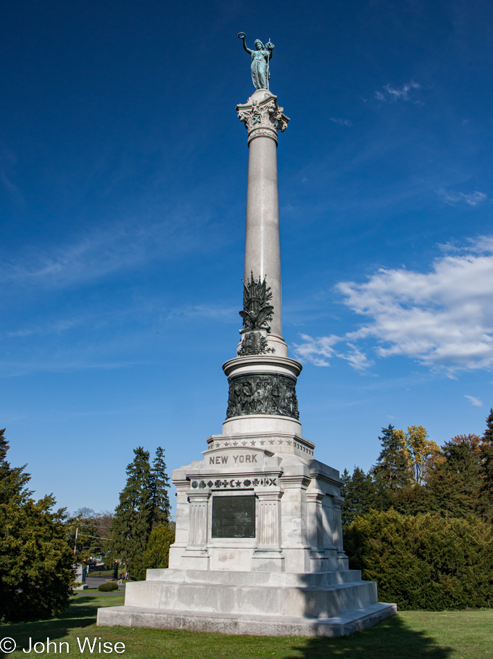 Gettysburg National Military Park in Pennsylvania