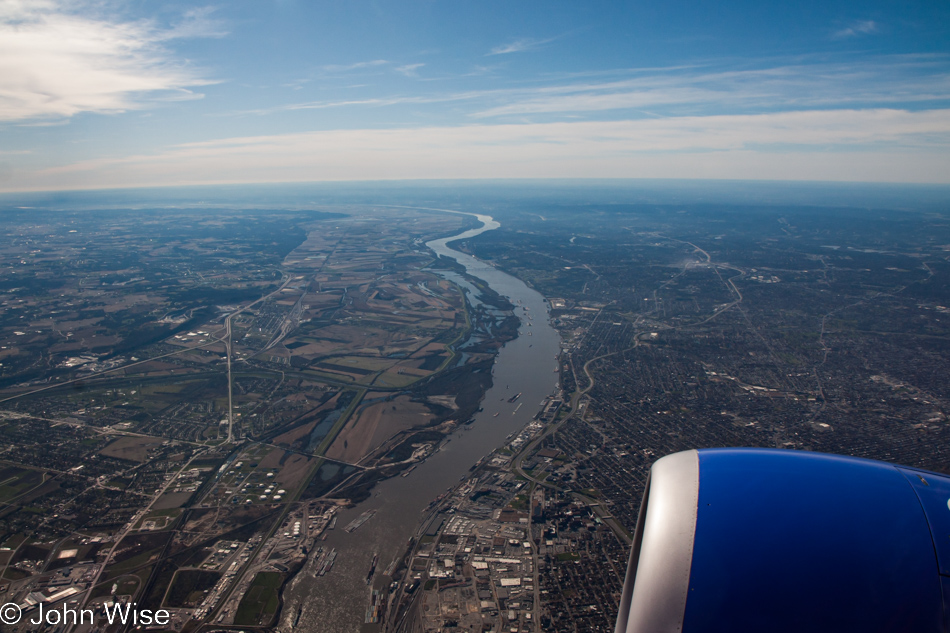 Mississippi River near St. Louis, Missouri