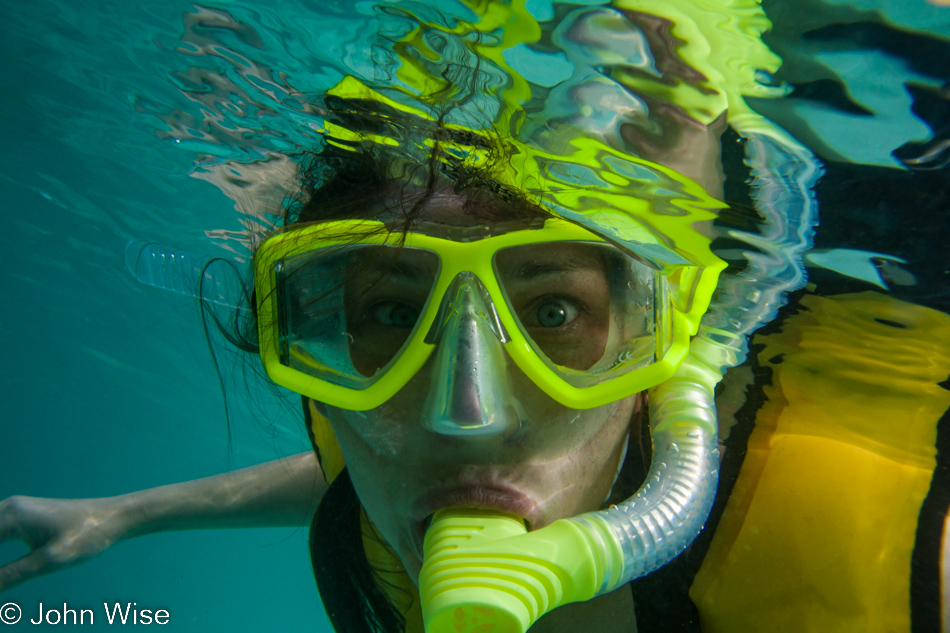 Caroline Wise at Fort Jefferson on Garden Key at the Dry Tortugas National Park