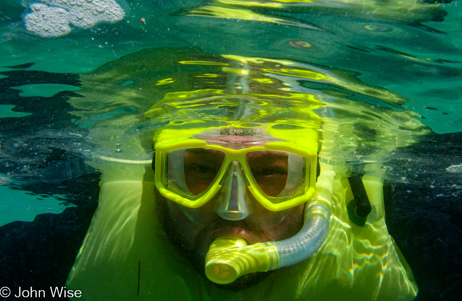 John Wise on Fort Jefferson on Garden Key at the Dry Tortugas National Park