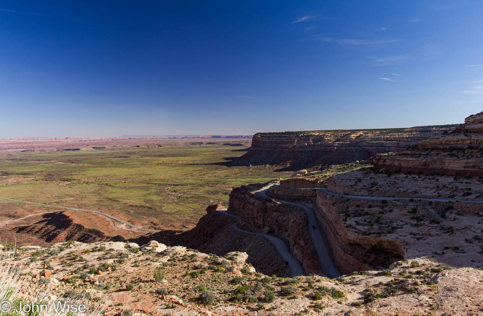 Moki Dugway near Mexican Hat, Utah