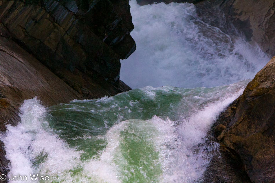 Roaring River Falls in Kings Canyon National Park, California