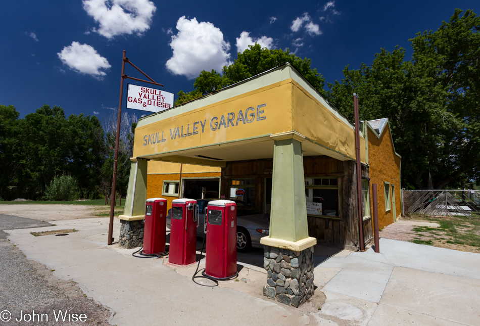 The Skull Valley Garage in Skull Valley, Arizona