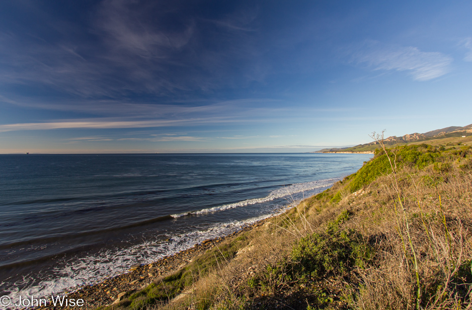 California coast north of Santa Barbara
