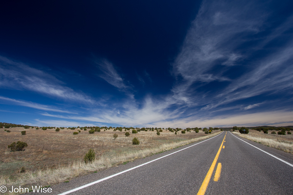 Heading north in Arizona