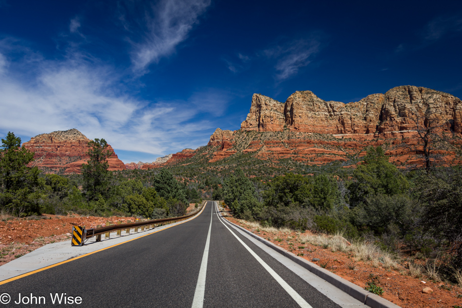 Somewhere near Sedona in Arizona