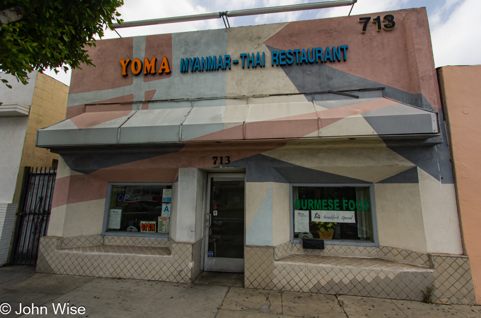 Yoma Myanmar-Thai Restaurant on 713 E. Garvey Ave Monterey Park, California