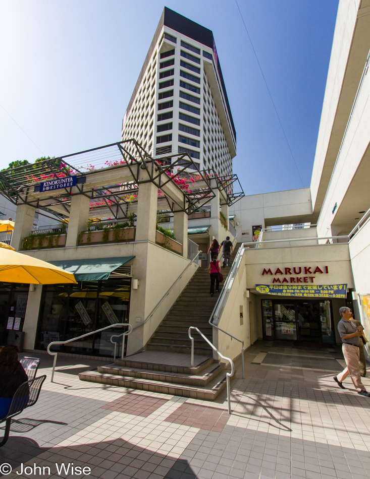 Shopping in Little Tokyo - downtown Los Angeles, California