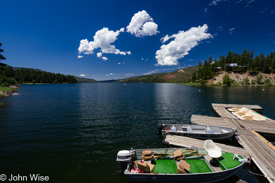 Vallecito Reservoir in Bayfield, Colorado