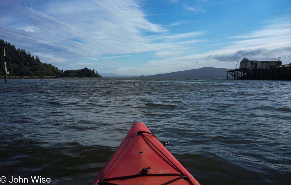 Kayaking in Garibaldi, Oregon