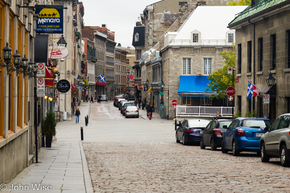 Old Montreal in the province of Quebec, Canada