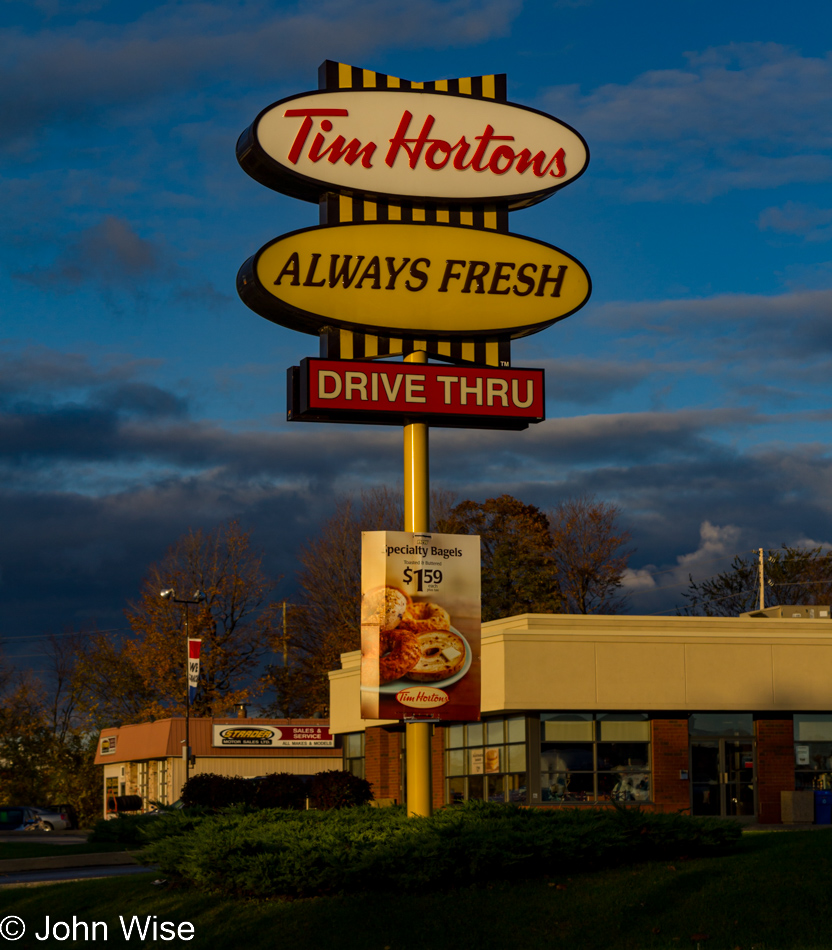 Tim Hortons in Morrisburg, Canada