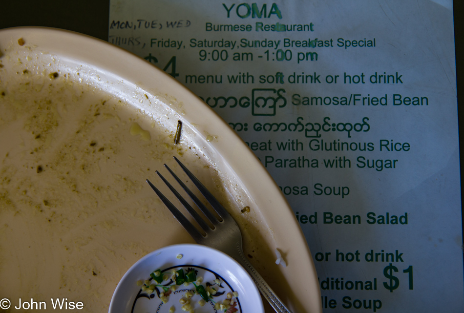 Yoma Myanmar Restaurant in Monterey Park, California