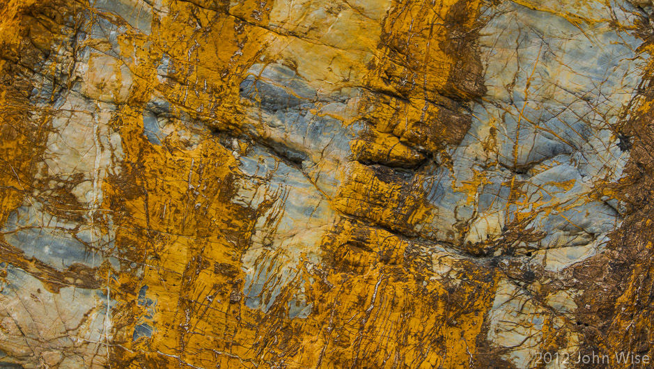 Rock details in the Tatshenshini-Alsek Provincial Park British Columbia, Canada